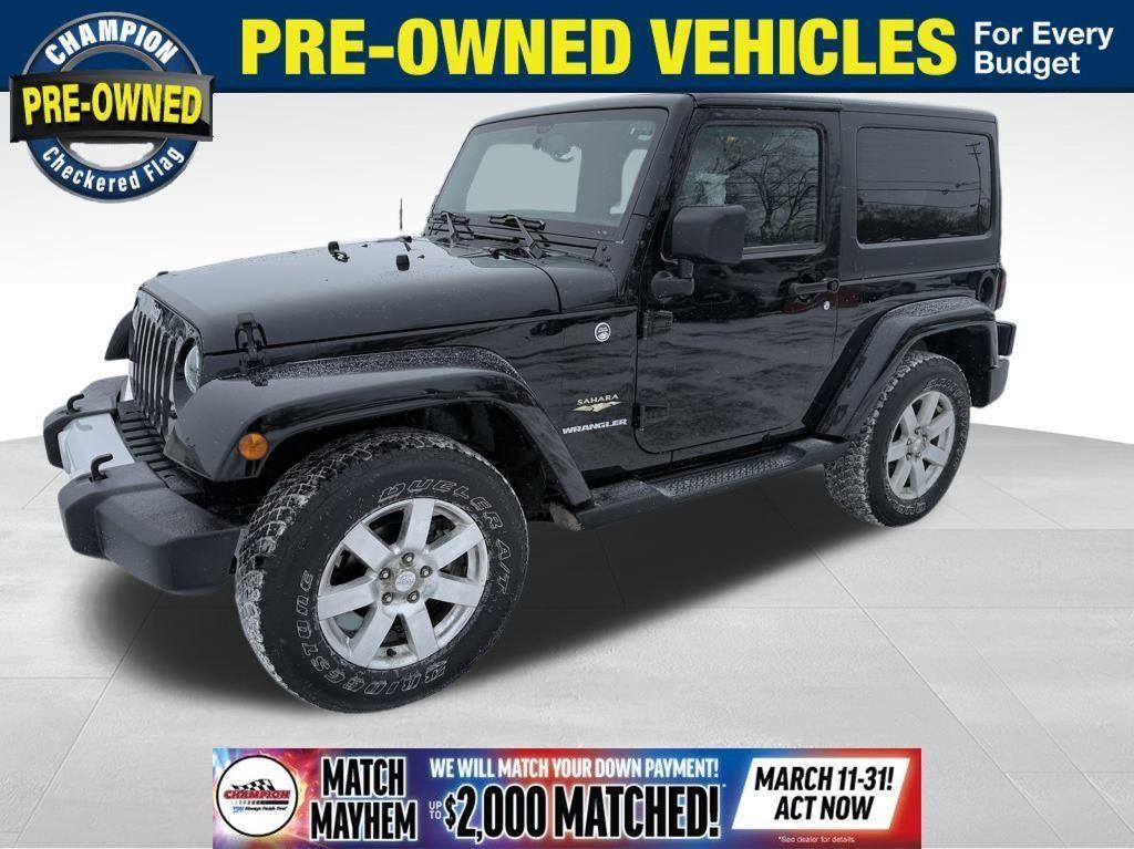 used 2015 Jeep Wrangler car, priced at $19,500