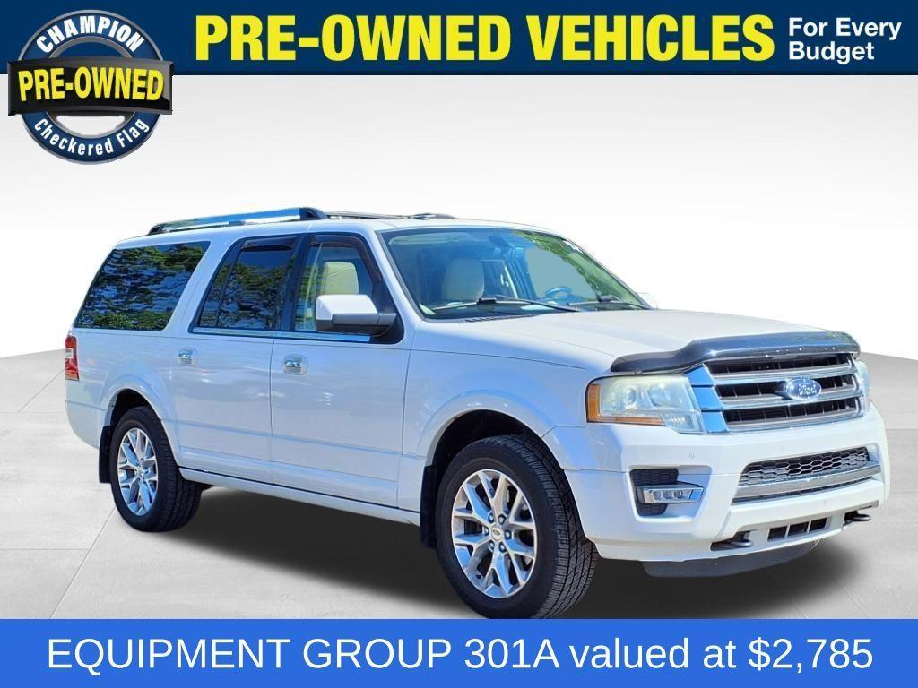 used 2016 Ford Expedition EL car, priced at $16,600