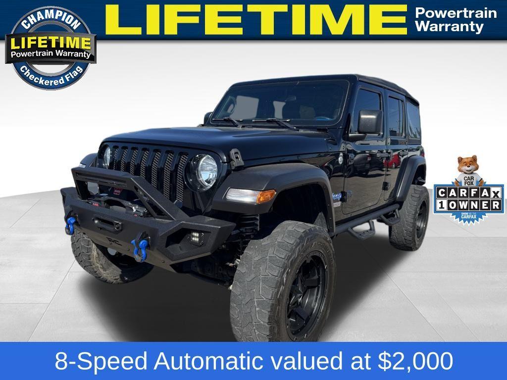 used 2018 Jeep Wrangler Unlimited car, priced at $22,995