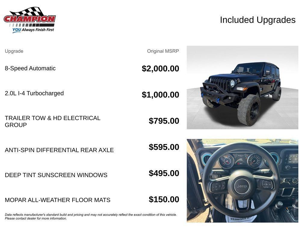 used 2018 Jeep Wrangler Unlimited car, priced at $22,995
