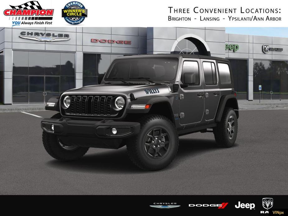 new 2025 Jeep Wrangler 4xe car, priced at $52,052