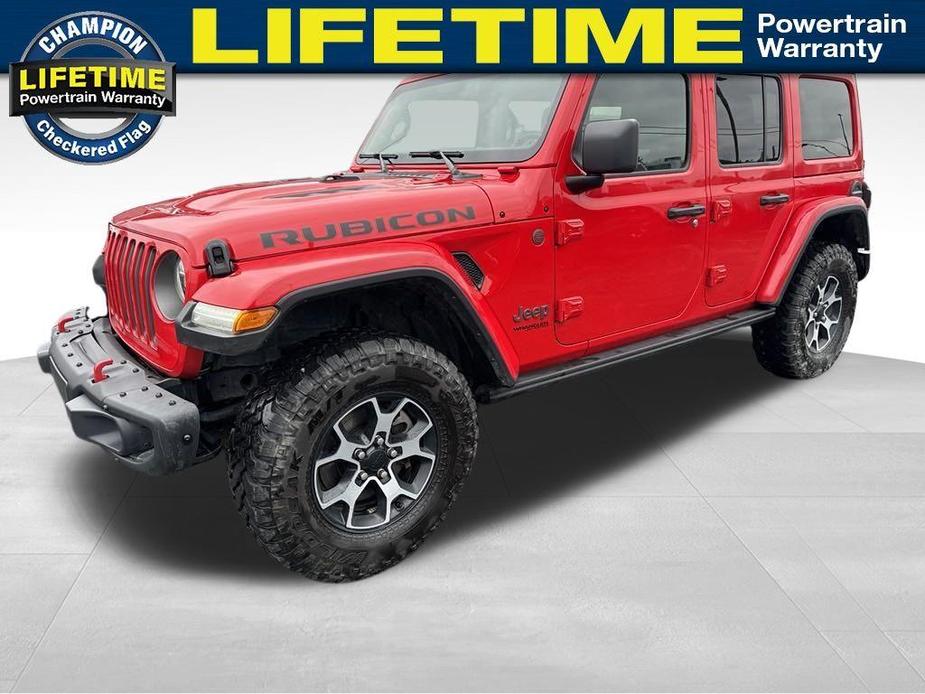 used 2021 Jeep Wrangler Unlimited car, priced at $41,950