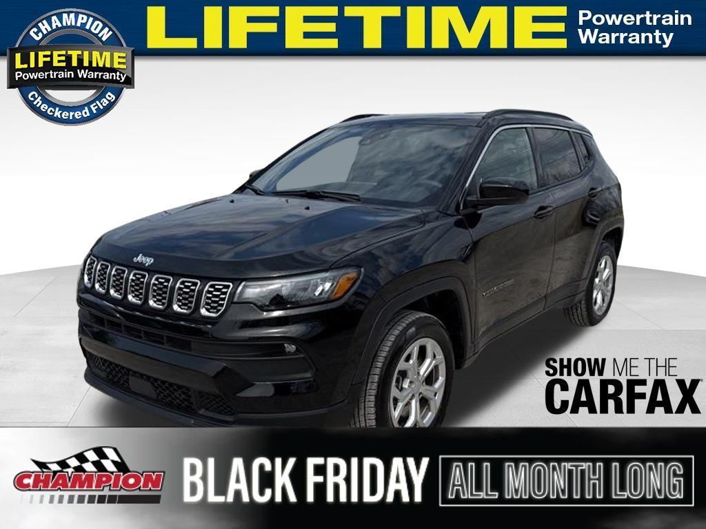 used 2024 Jeep Compass car, priced at $21,900