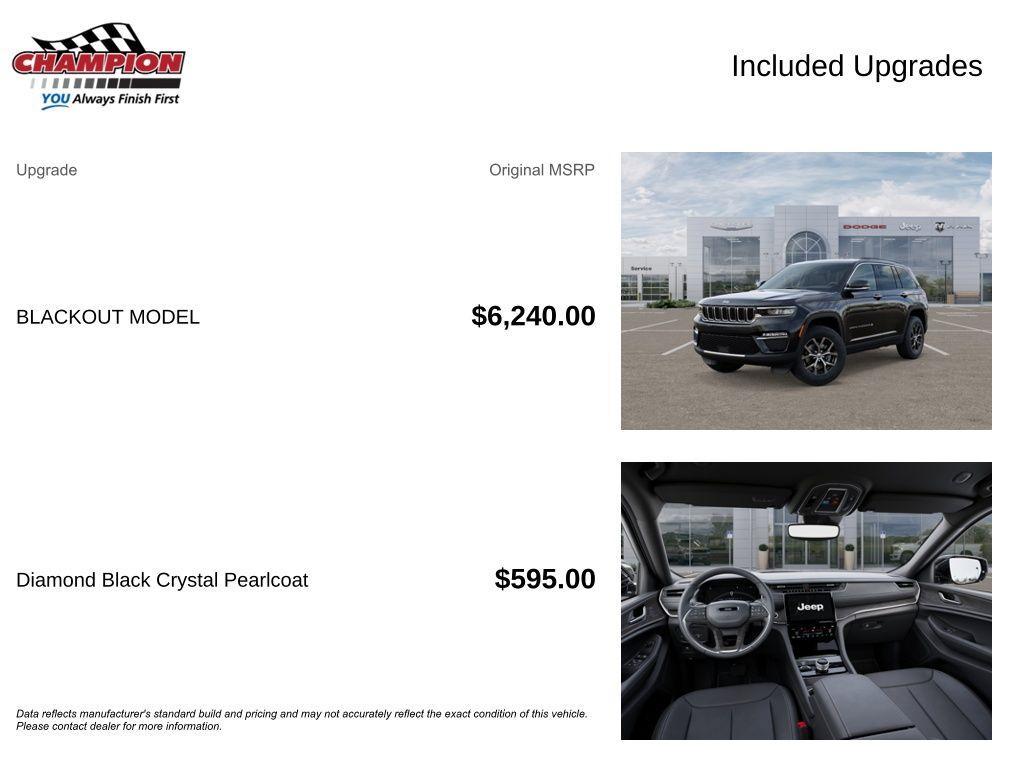new 2025 Jeep Grand Cherokee car, priced at $44,308