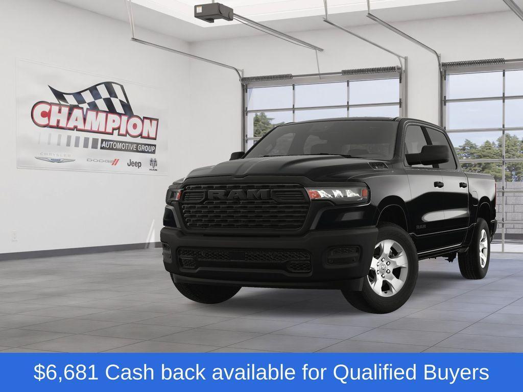 new 2025 Ram 1500 car, priced at $59,533