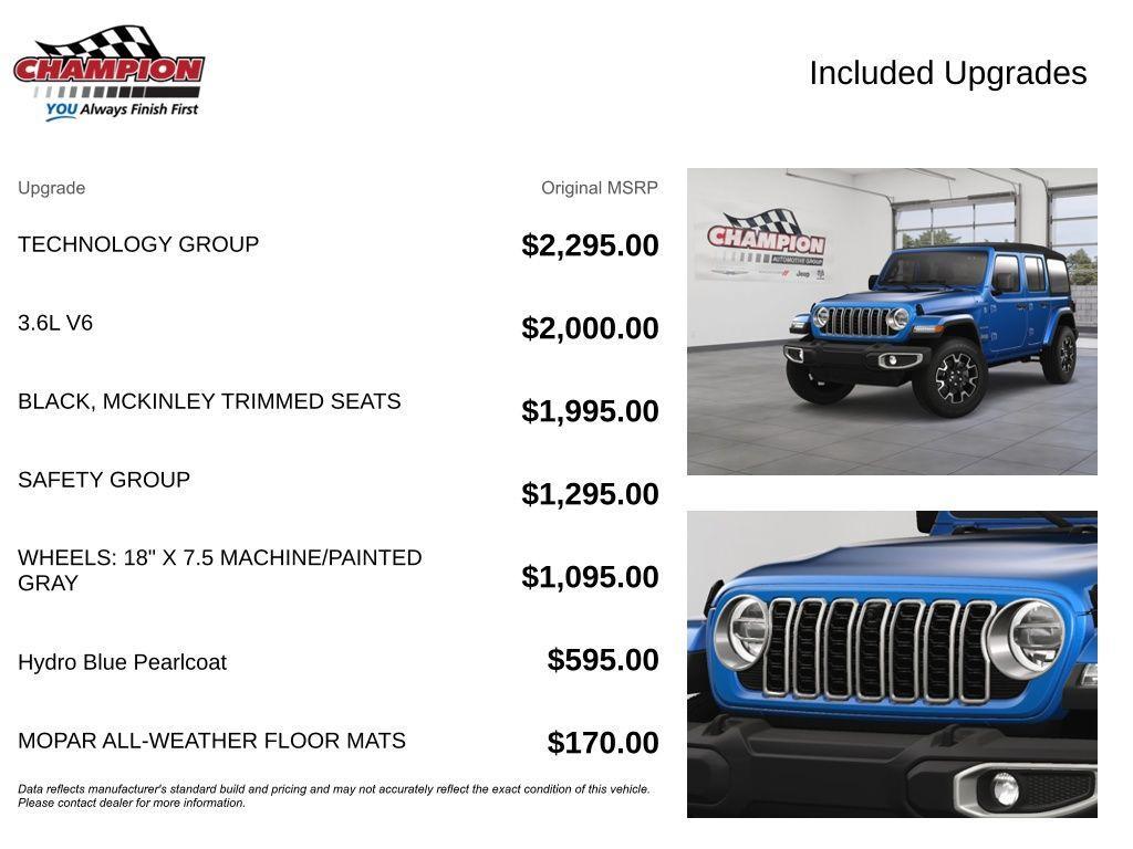 new 2024 Jeep Wrangler car, priced at $55,601
