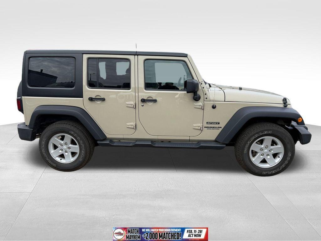 used 2017 Jeep Wrangler Unlimited car, priced at $20,995