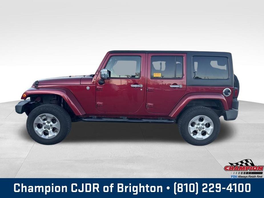 used 2013 Jeep Wrangler Unlimited car, priced at $15,495