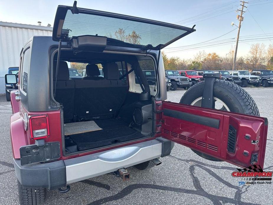 used 2013 Jeep Wrangler Unlimited car, priced at $15,000