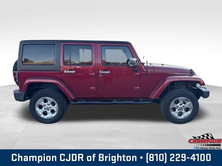 used 2013 Jeep Wrangler Unlimited car, priced at $15,495