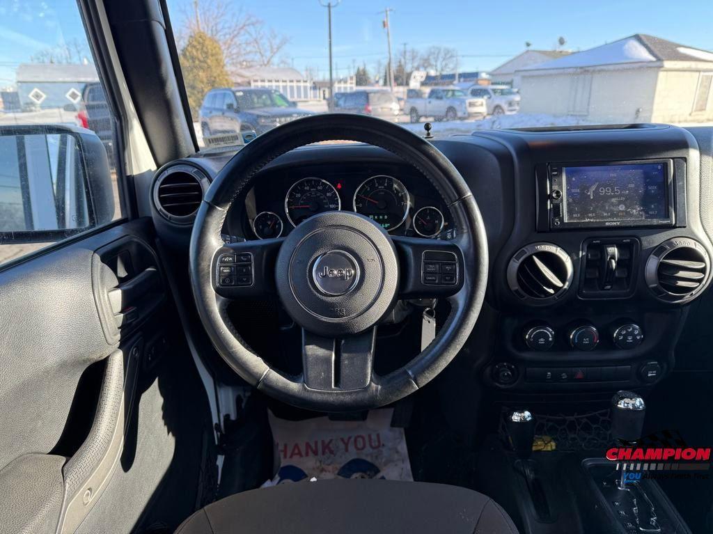 used 2017 Jeep Wrangler Unlimited car, priced at $14,900