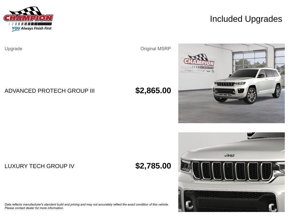 new 2024 Jeep Grand Cherokee L car, priced at $65,580