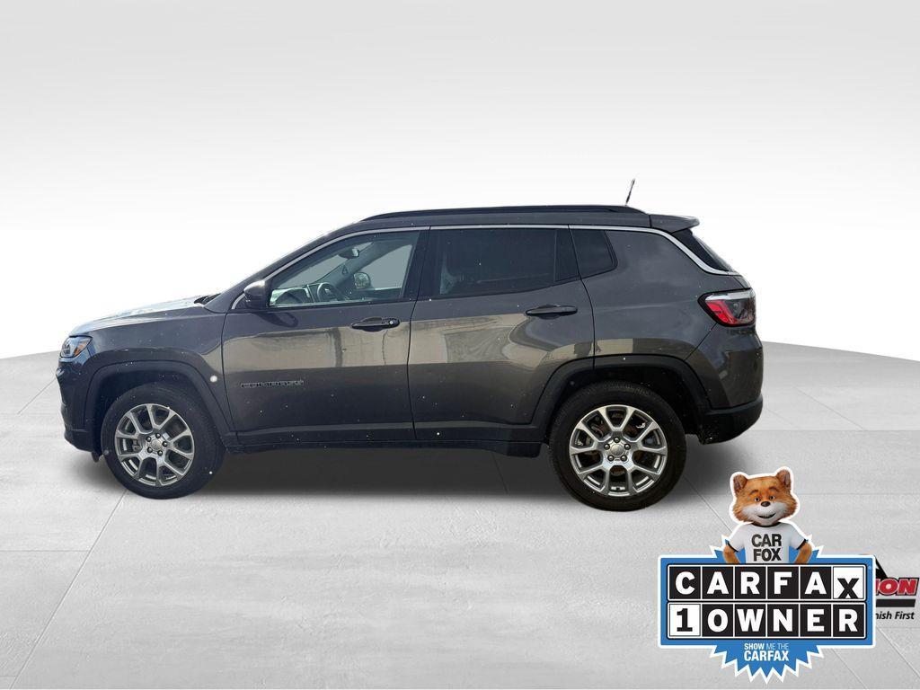 used 2022 Jeep Compass car, priced at $18,150