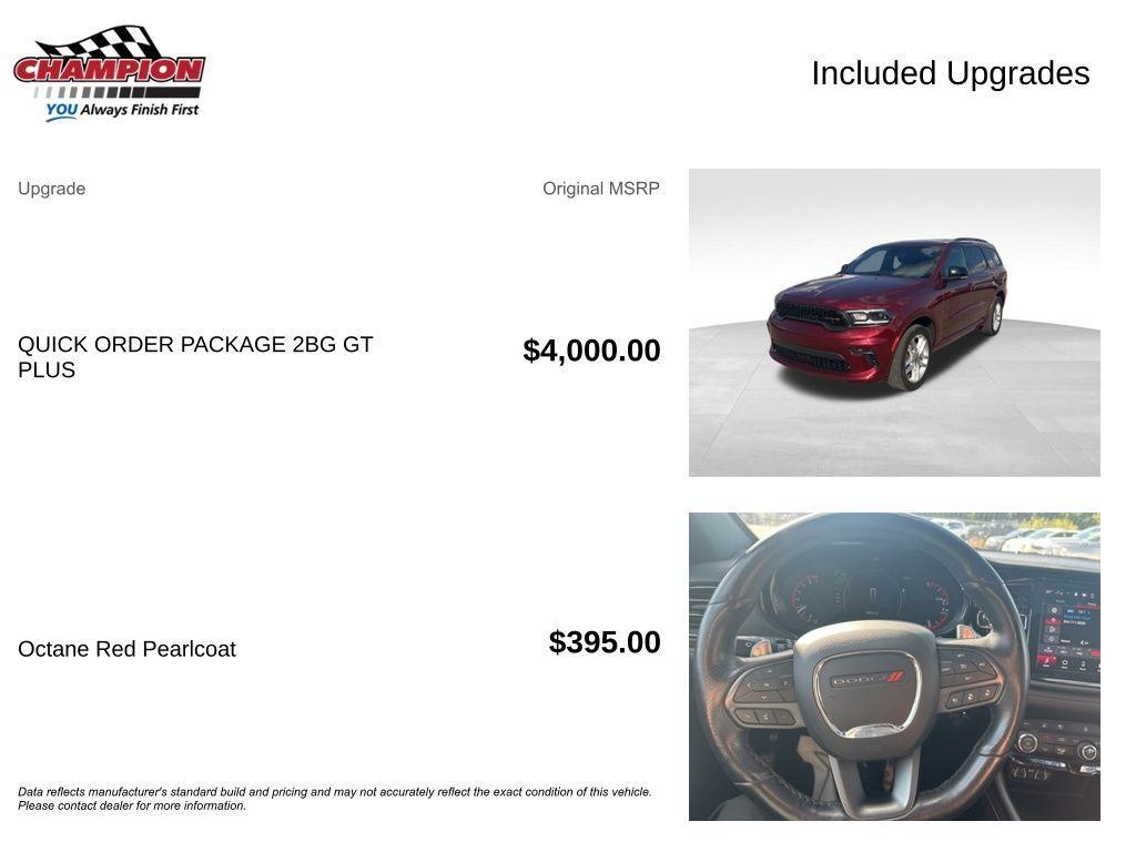 used 2023 Dodge Durango car, priced at $30,900