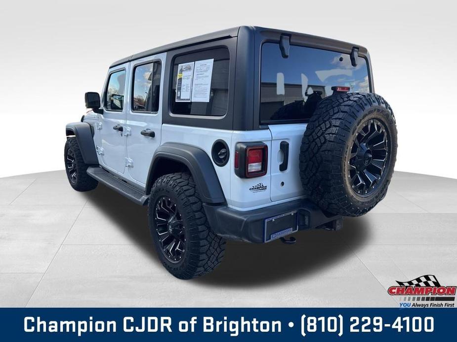 used 2019 Jeep Wrangler Unlimited car, priced at $23,000