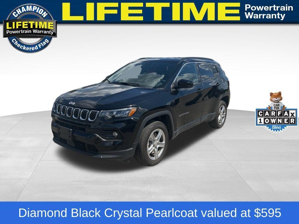 used 2024 Jeep Compass car, priced at $23,500