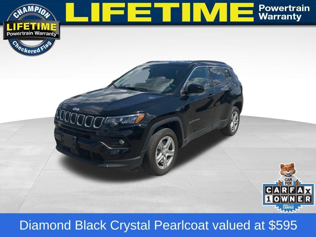 used 2024 Jeep Compass car, priced at $21,500