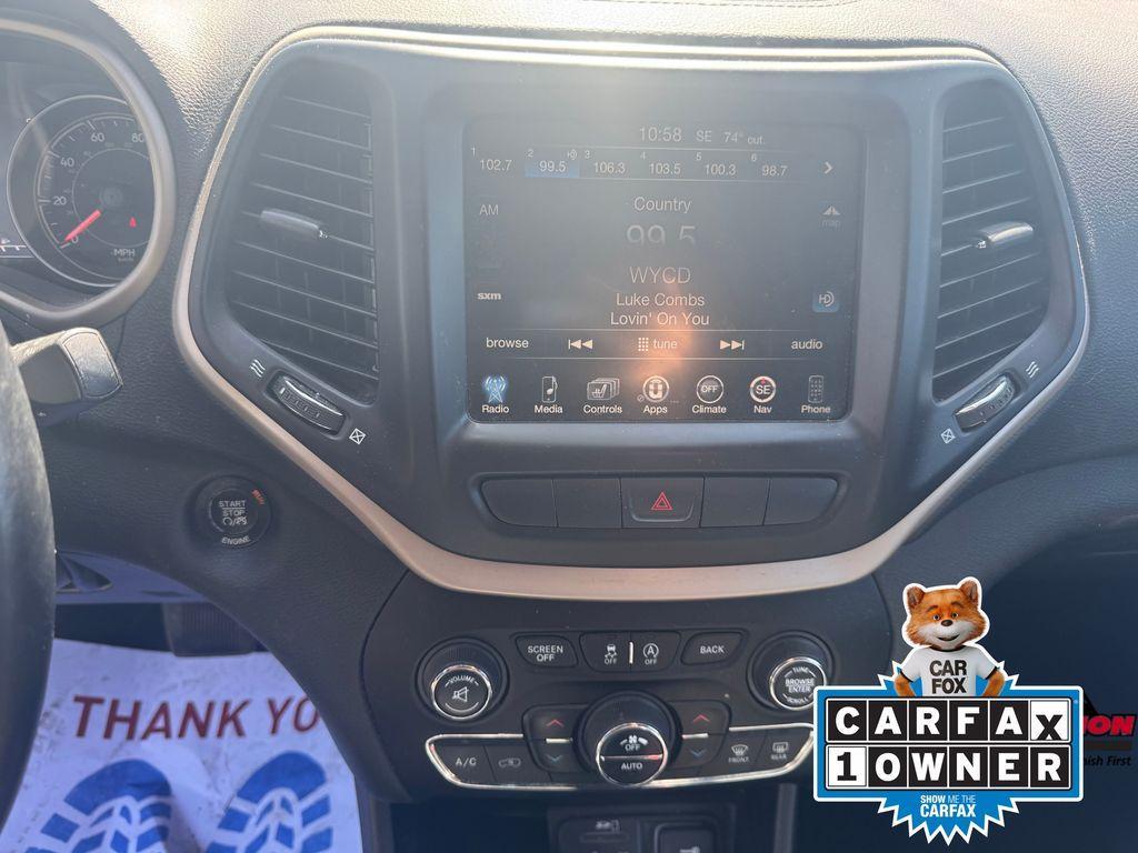 used 2015 Jeep Cherokee car, priced at $9,000