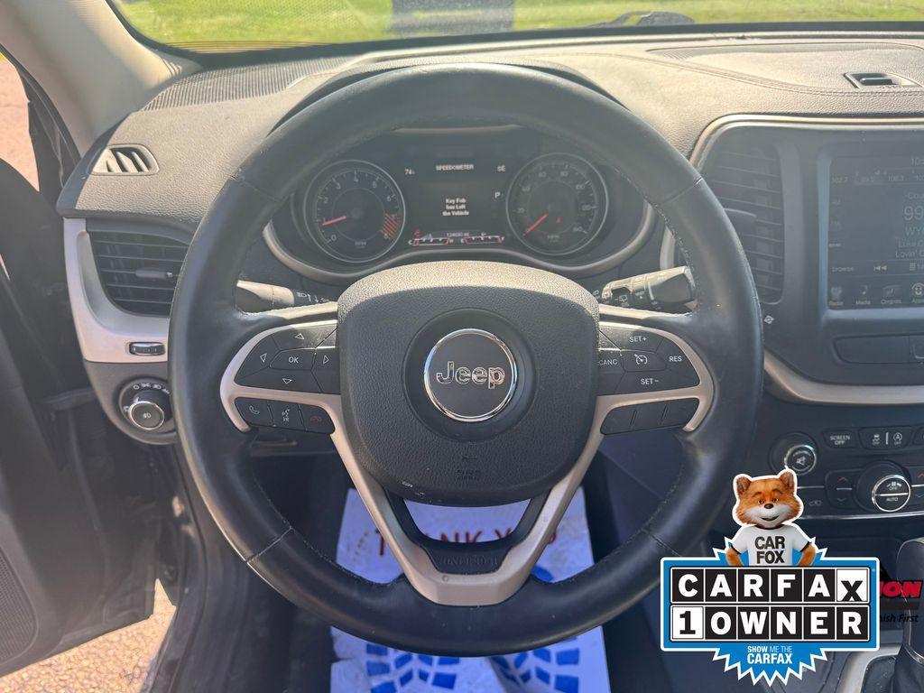 used 2015 Jeep Cherokee car, priced at $9,000