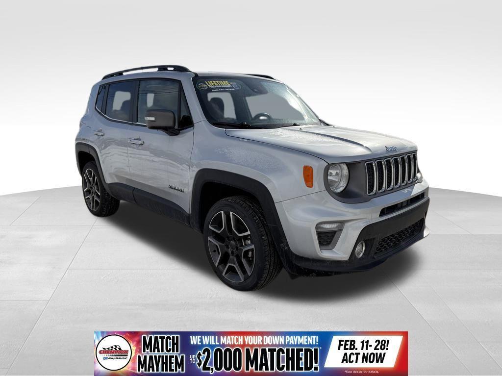 used 2021 Jeep Renegade car, priced at $21,400