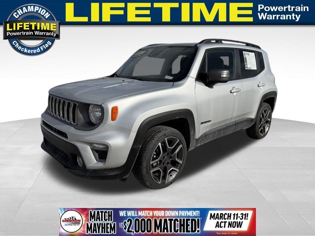 used 2021 Jeep Renegade car, priced at $21,400