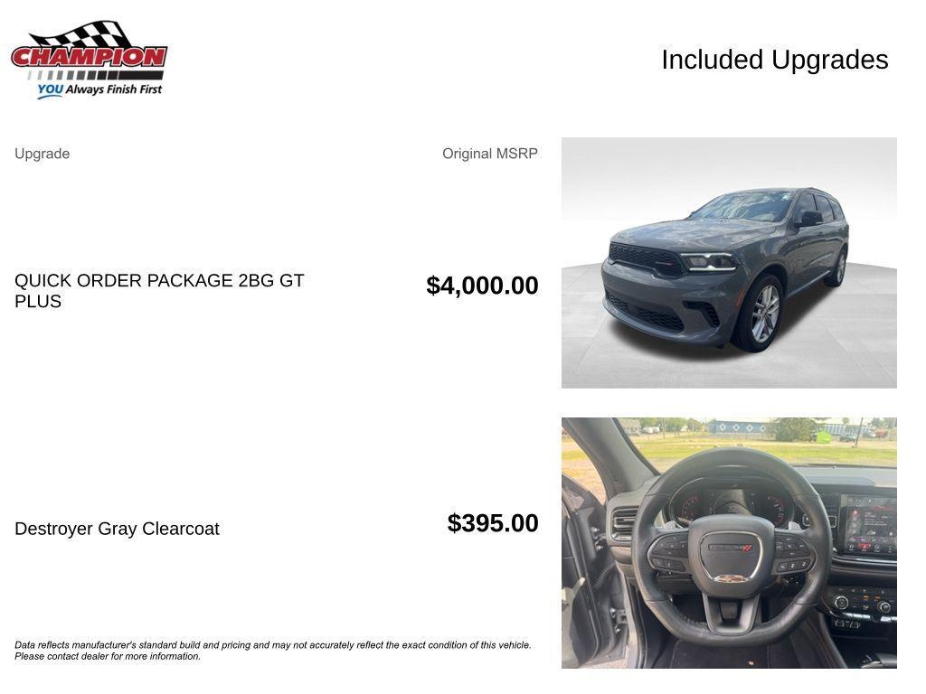 used 2024 Dodge Durango car, priced at $34,500