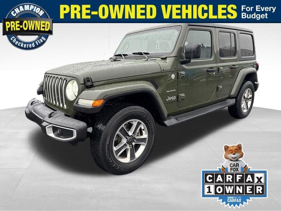 used 2021 Jeep Wrangler Unlimited car, priced at $17,800