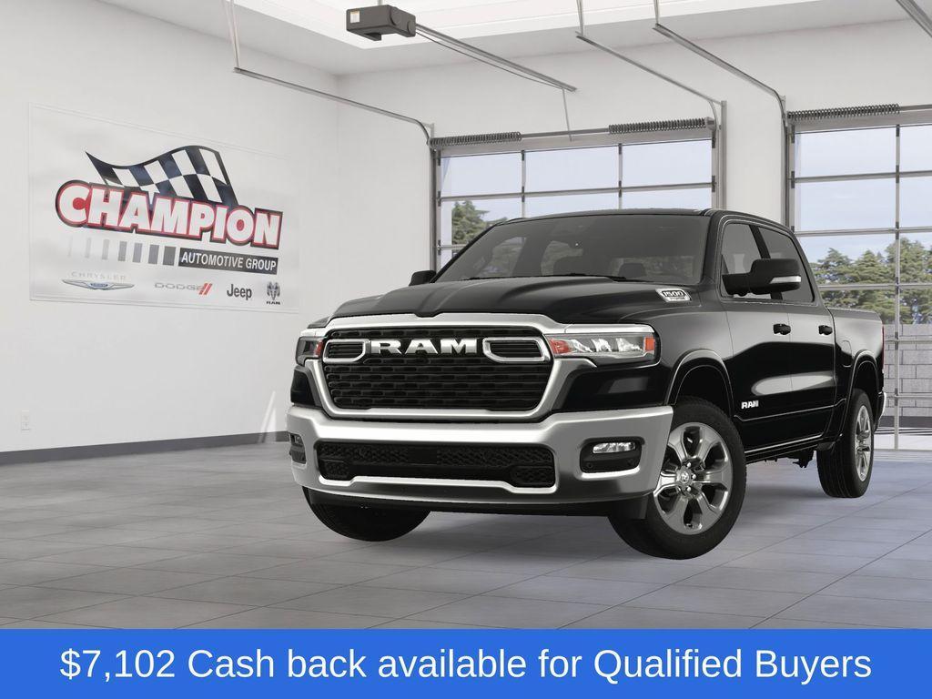 new 2025 Ram 1500 car, priced at $46,059