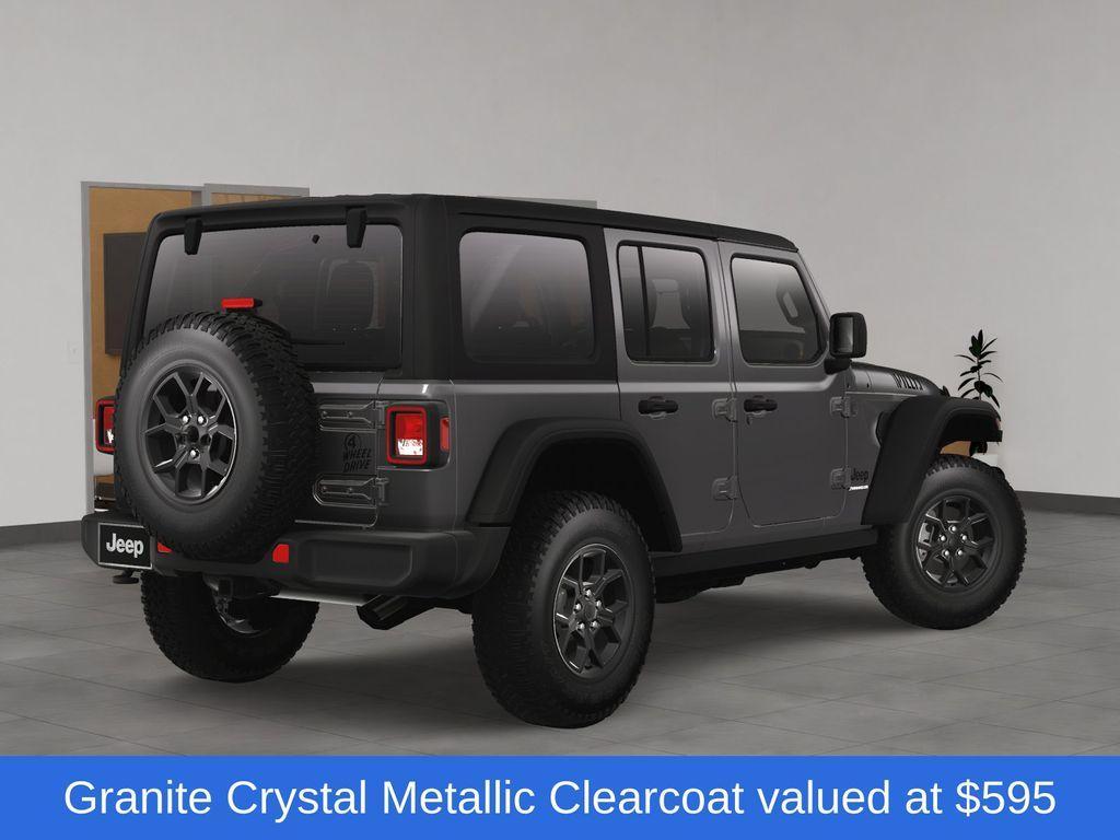 new 2025 Jeep Wrangler car, priced at $45,576