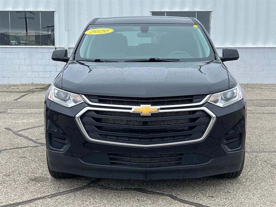 used 2020 Chevrolet Traverse car, priced at $18,500
