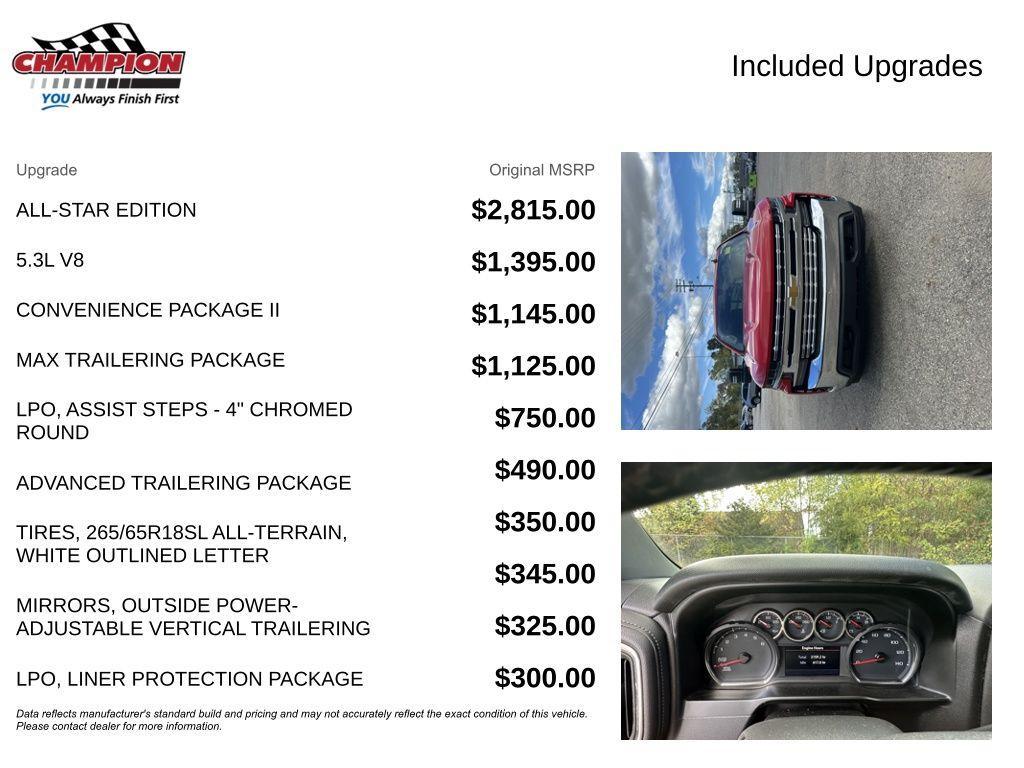 used 2020 Chevrolet Silverado 1500 car, priced at $33,269