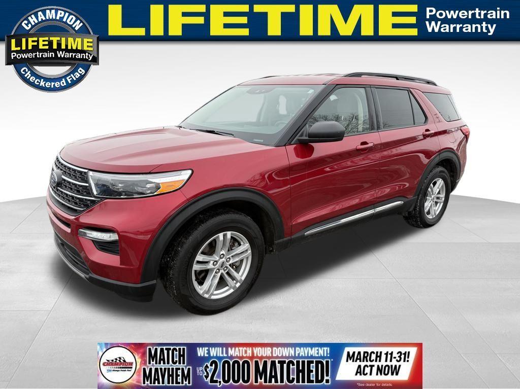 used 2022 Ford Explorer car, priced at $30,700