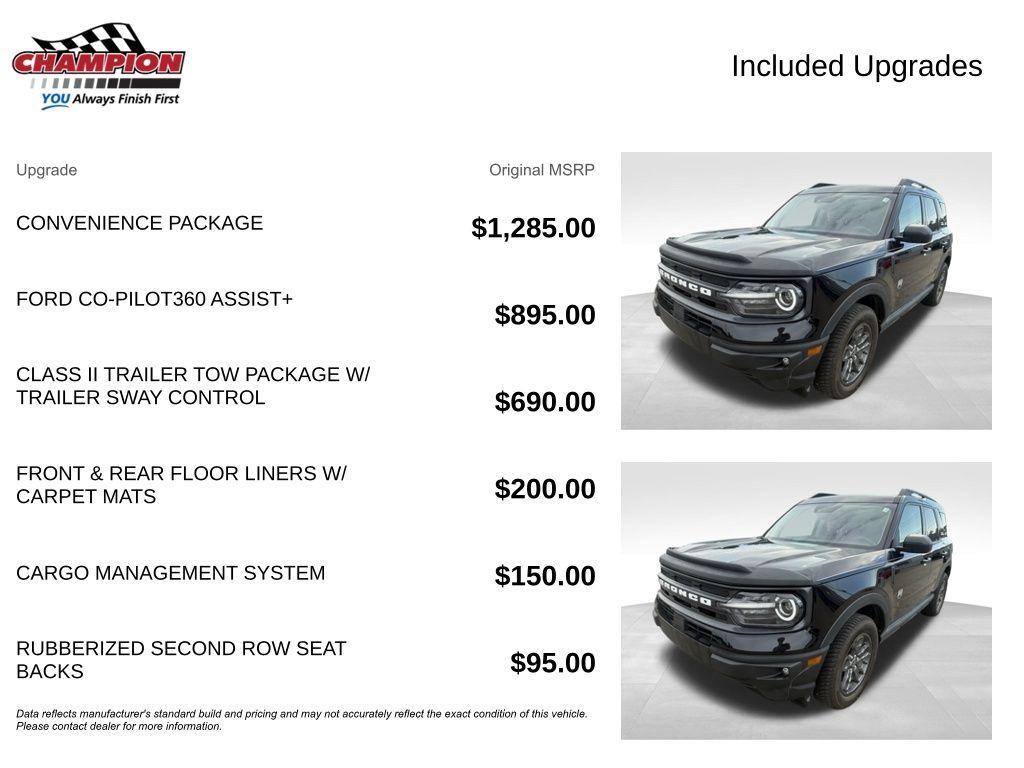 used 2022 Ford Bronco Sport car, priced at $23,150