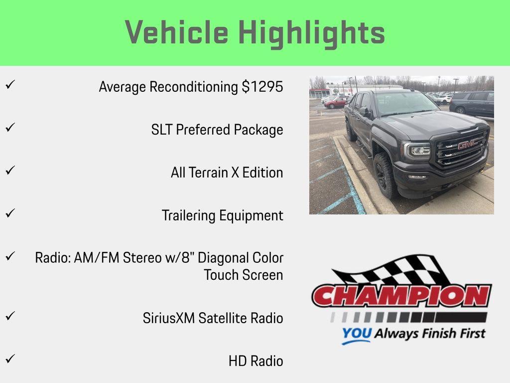 used 2016 GMC Sierra 1500 car, priced at $18,651