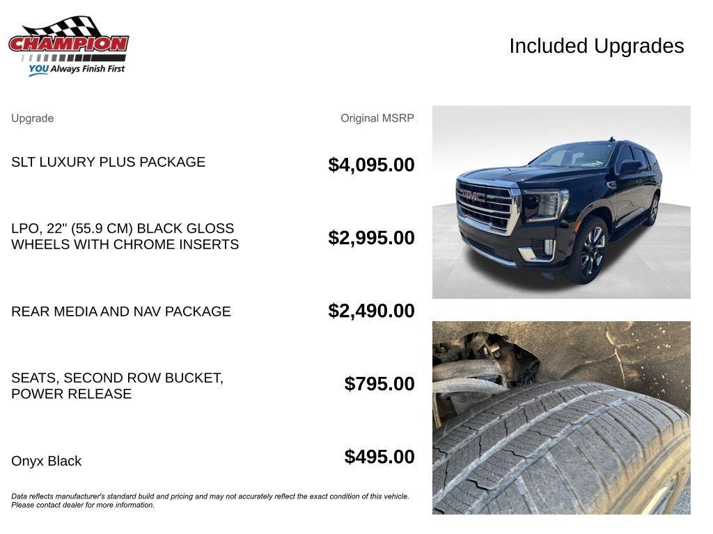 used 2021 GMC Yukon car, priced at $29,500