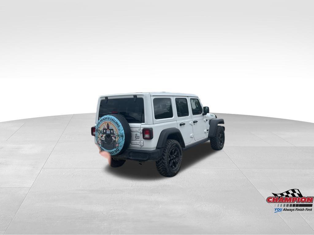 used 2021 Jeep Wrangler Unlimited car, priced at $31,500