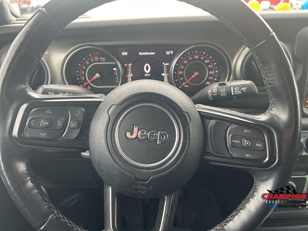 used 2021 Jeep Wrangler Unlimited car, priced at $31,500