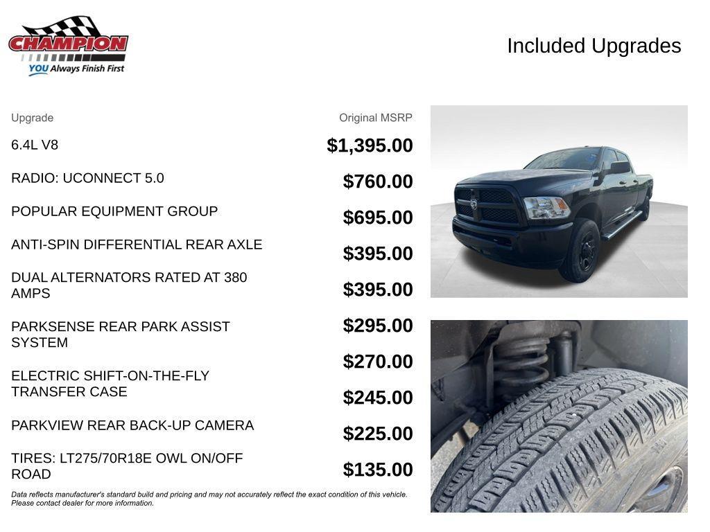 used 2016 Ram 2500 car, priced at $23,750
