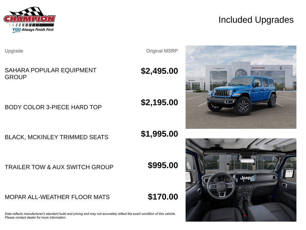 new 2026 Jeep Wrangler car, priced at $51,658