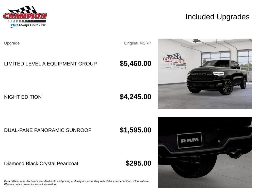 new 2026 Ram 1500 car, priced at $85,695