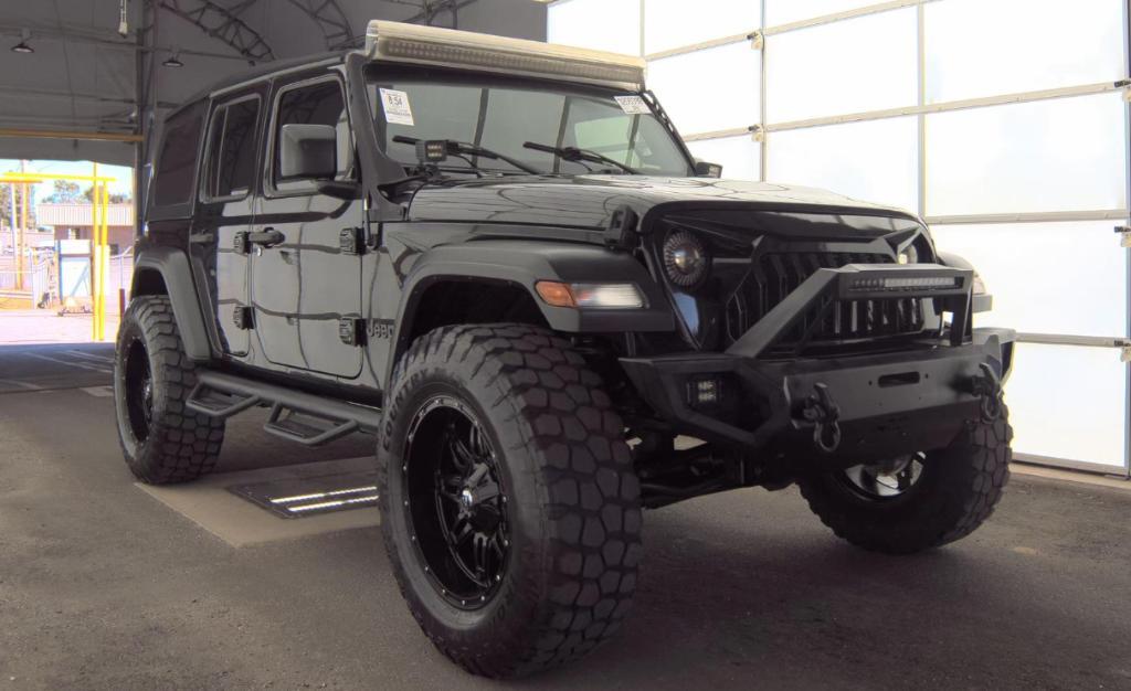used 2021 Jeep Wrangler Unlimited car, priced at $30,995