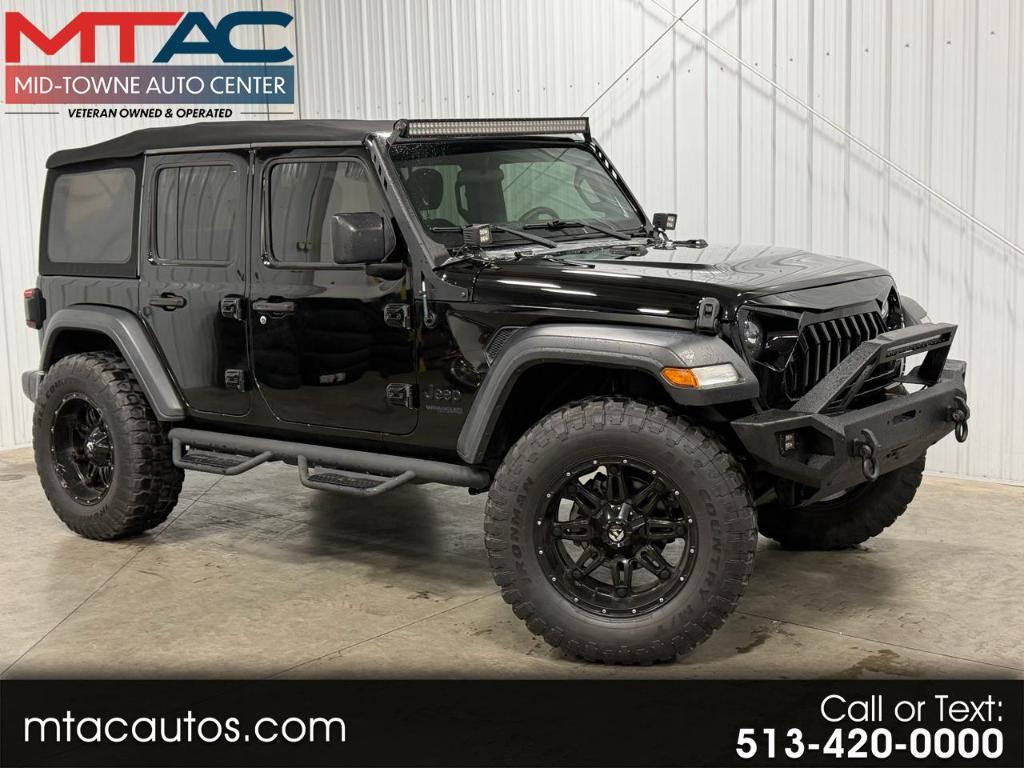 used 2021 Jeep Wrangler Unlimited car, priced at $29,995