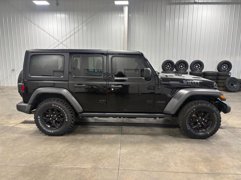 used 2021 Jeep Wrangler Unlimited car, priced at $30,595