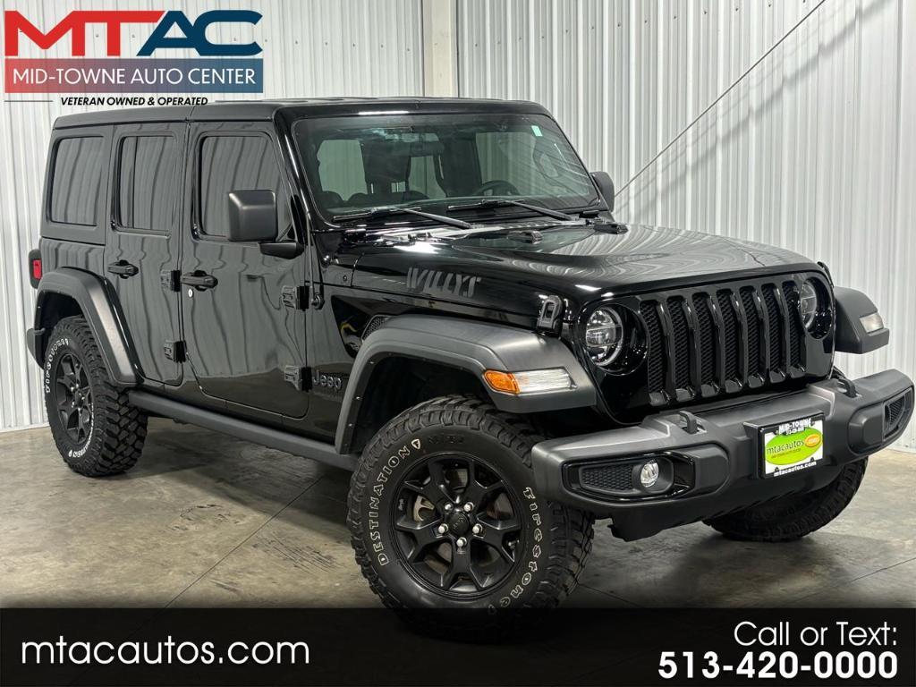 used 2021 Jeep Wrangler Unlimited car, priced at $30,795