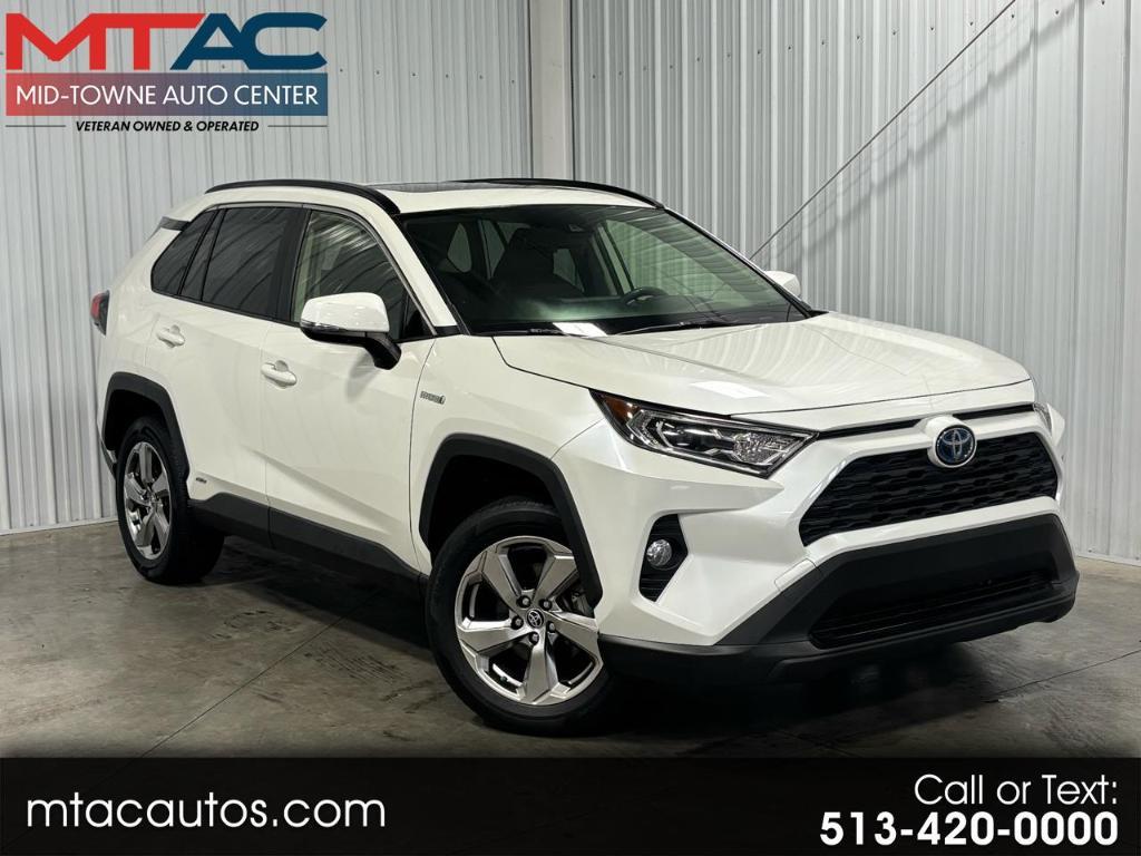 used 2021 Toyota RAV4 Hybrid car, priced at $34,895