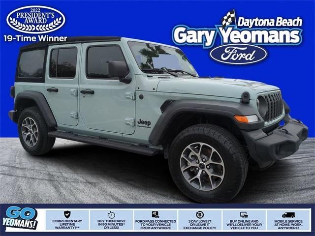 used 2024 Jeep Wrangler car, priced at $41,999