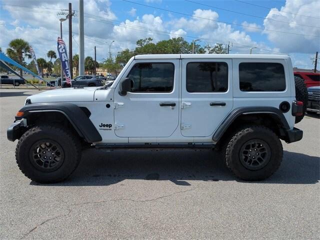 used 2022 Jeep Wrangler Unlimited car, priced at $38,636