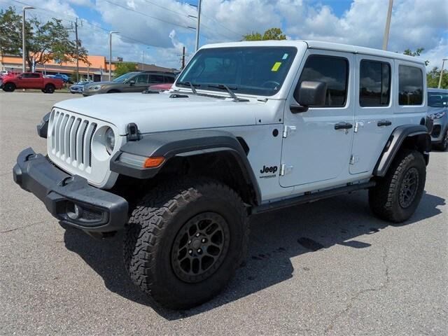 used 2022 Jeep Wrangler Unlimited car, priced at $38,636