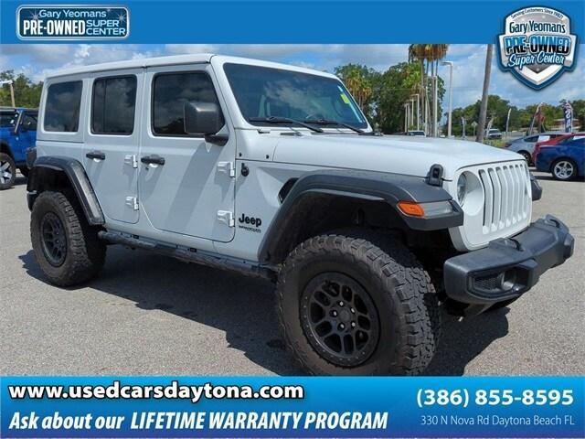 used 2022 Jeep Wrangler Unlimited car, priced at $38,636
