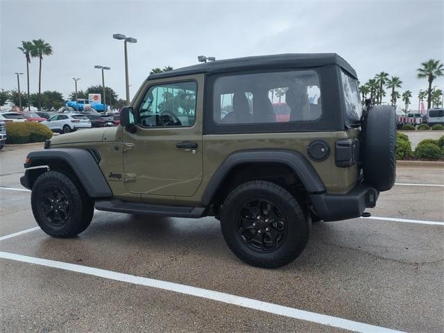 used 2025 Jeep Wrangler car, priced at $33,473